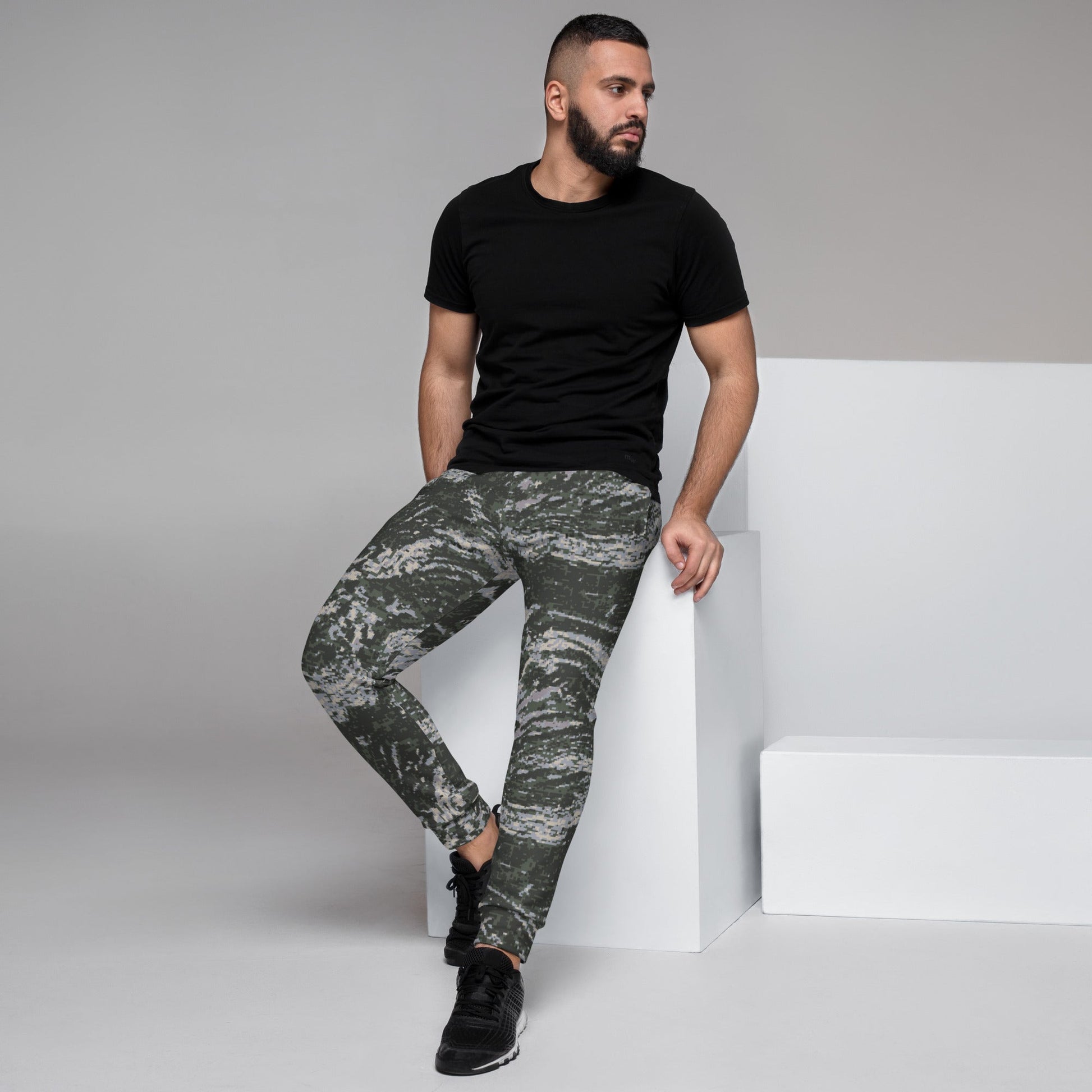 South Korean ROK Digital Tiger Stripe CAMO Mens Joggers