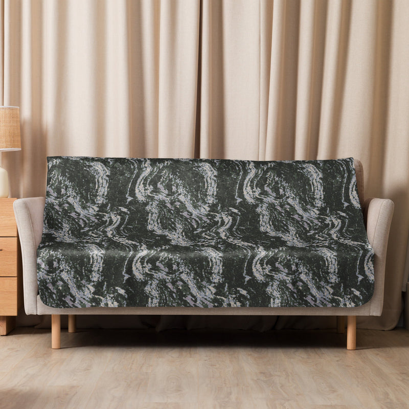 Tiger Stripe Korean Digital CAMO Sherpa Blanket