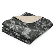Tiger Stripe Korean Digital CAMO Sherpa Blanket