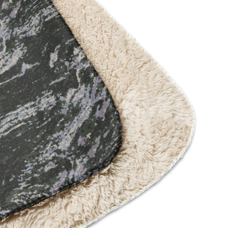 Tiger Stripe Korean Digital CAMO Sherpa Blanket