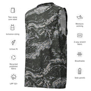 Tiger Stripe Korean Digital CAMO Unisex Basketball Jersey