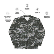 Tiger Stripe Korean Digital CAMO Unisex Bomber Jacket
