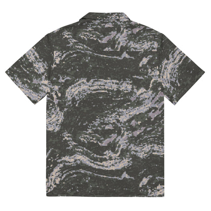 South Korean ROK Digital Tiger Stripe CAMO Unisex button shirt - Button Shirts