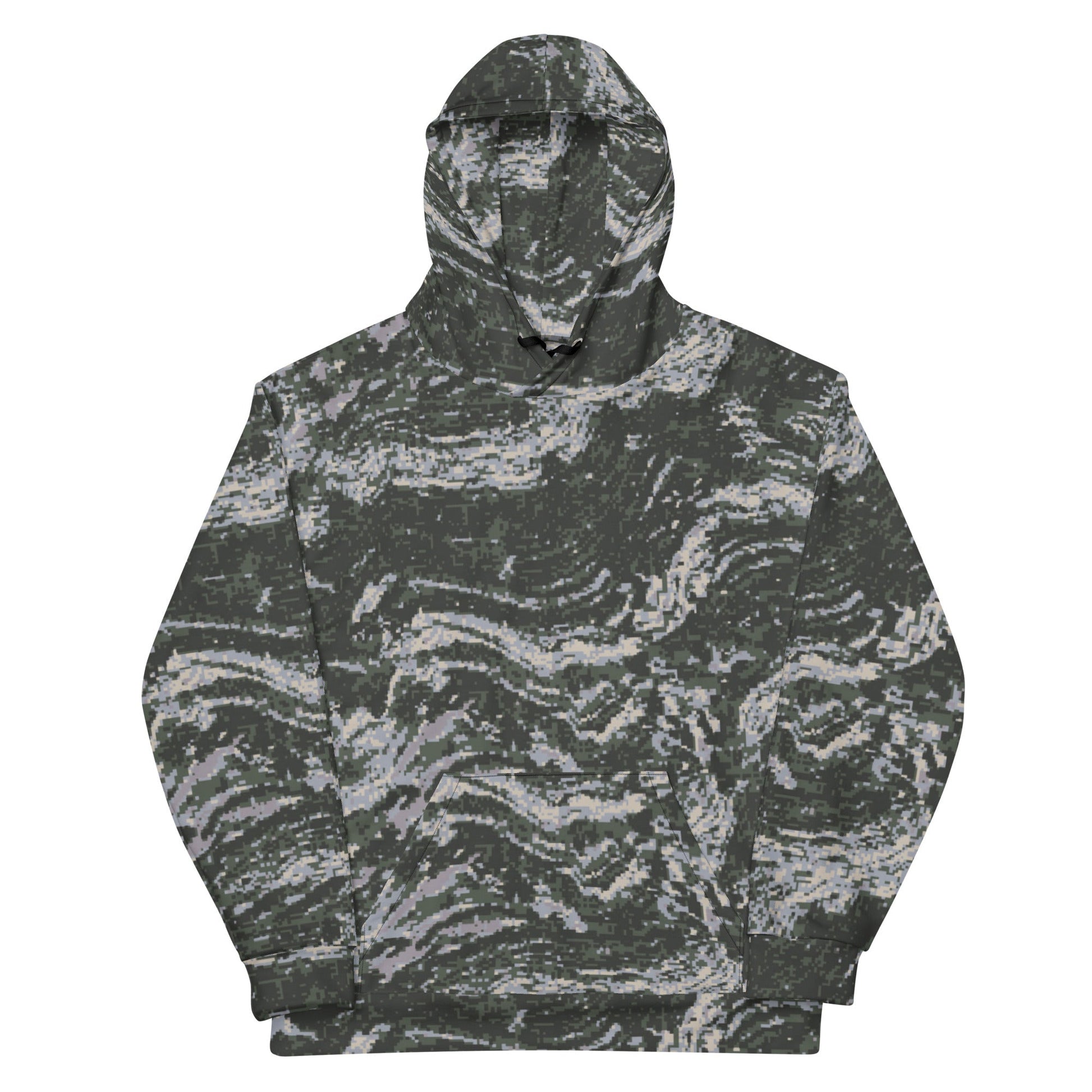 South Korean ROK Digital Tiger Stripe CAMO Unisex Hoodie - Hoodies