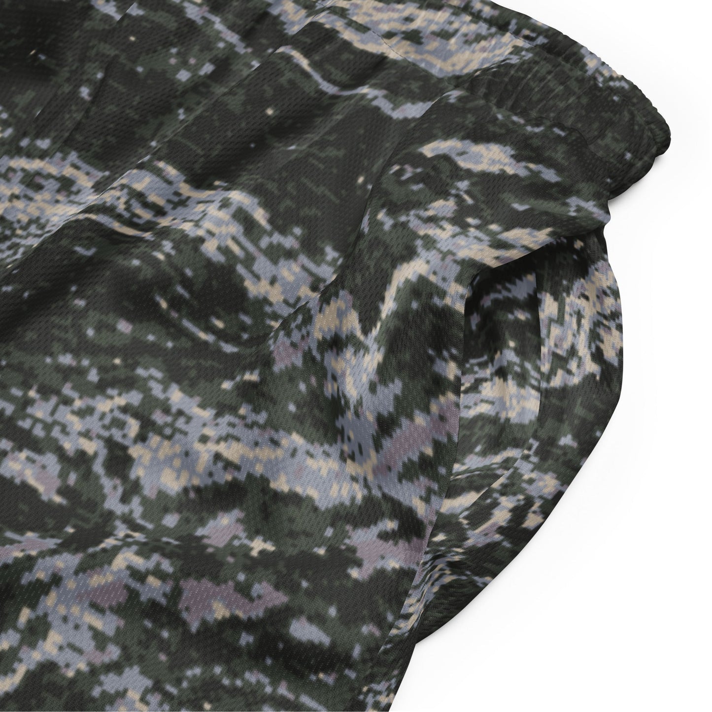 South Korean ROK Digital Tiger Stripe CAMO Unisex mesh shorts - Mesh Shorts