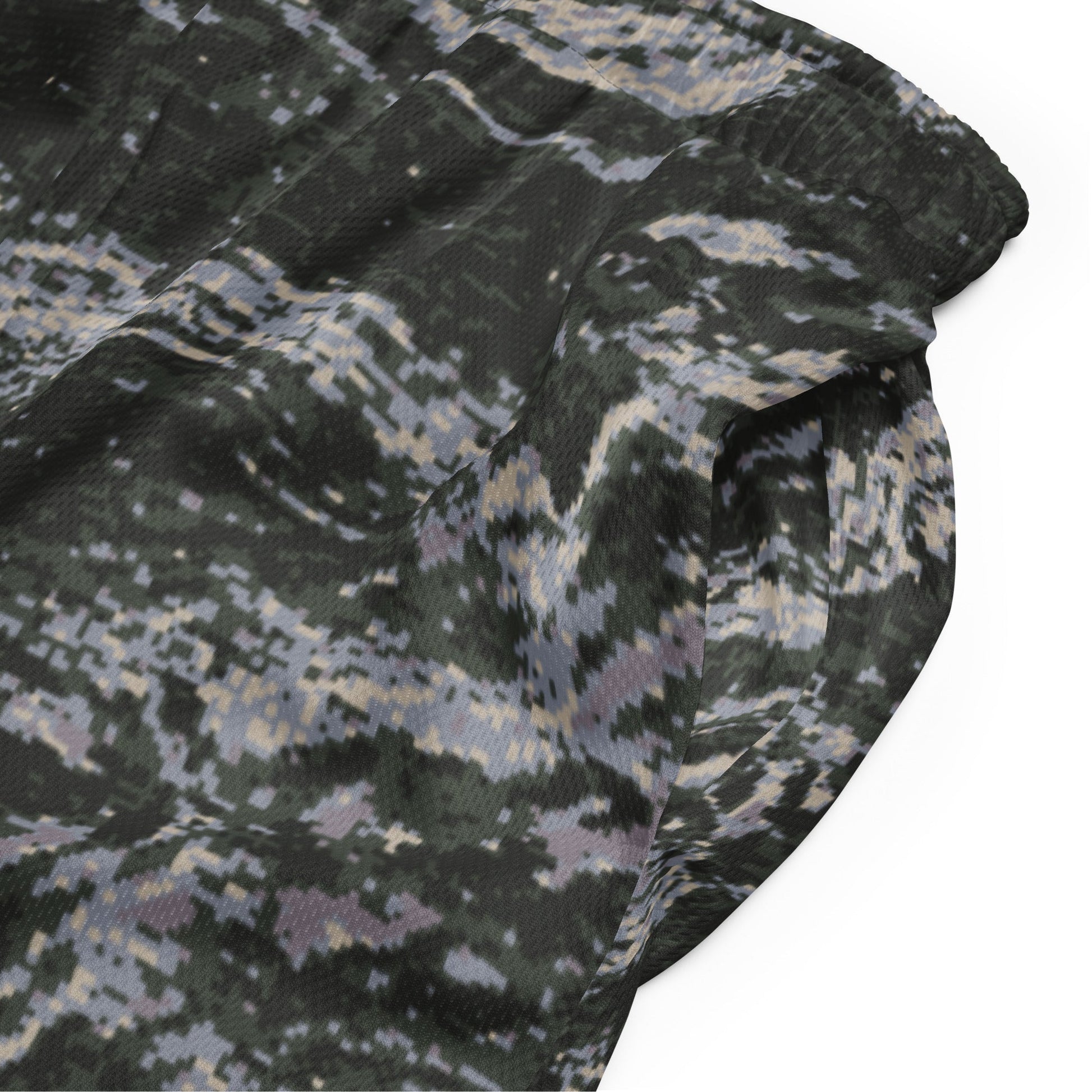 South Korean ROK Digital Tiger Stripe CAMO Unisex mesh shorts - Mesh Shorts