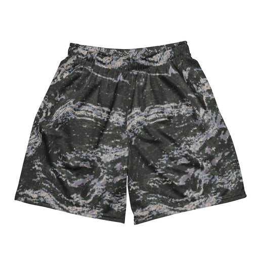 Tiger Stripe Korean Digital CAMO Unisex Mesh Shorts