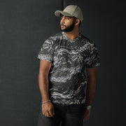 Tiger Stripe Korean Digital CAMO Unisex Sports Jersey