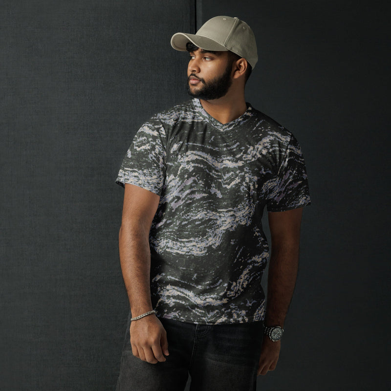 Tiger Stripe Korean Digital CAMO Unisex Sports Jersey