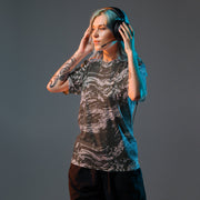 Tiger Stripe Korean Digital CAMO Unisex Sports Jersey