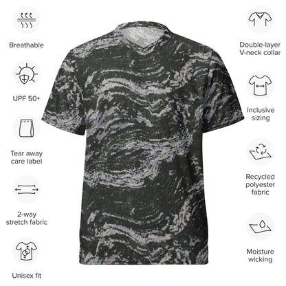 South Korean ROK Digital Tiger Stripe CAMO unisex sports jersey - Sports Jerseys