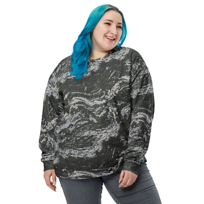South Korean ROK Digital Tiger Stripe CAMO Unisex Sweatshirt - Sweatshirts