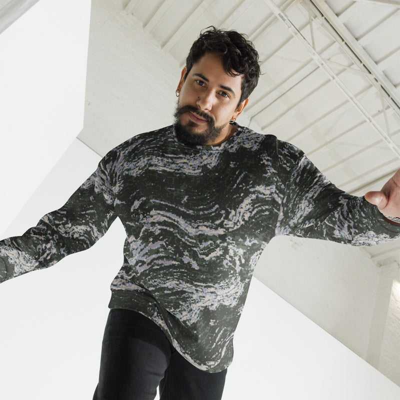Tiger Stripe Korean Digital CAMO Unisex Sweatshirt