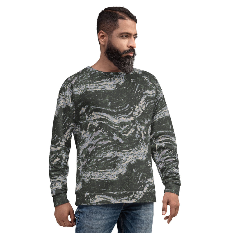 Tiger Stripe Korean Digital CAMO Unisex Sweatshirt