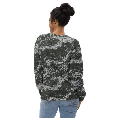 South Korean ROK Digital Tiger Stripe CAMO Unisex Sweatshirt - Sweatshirts