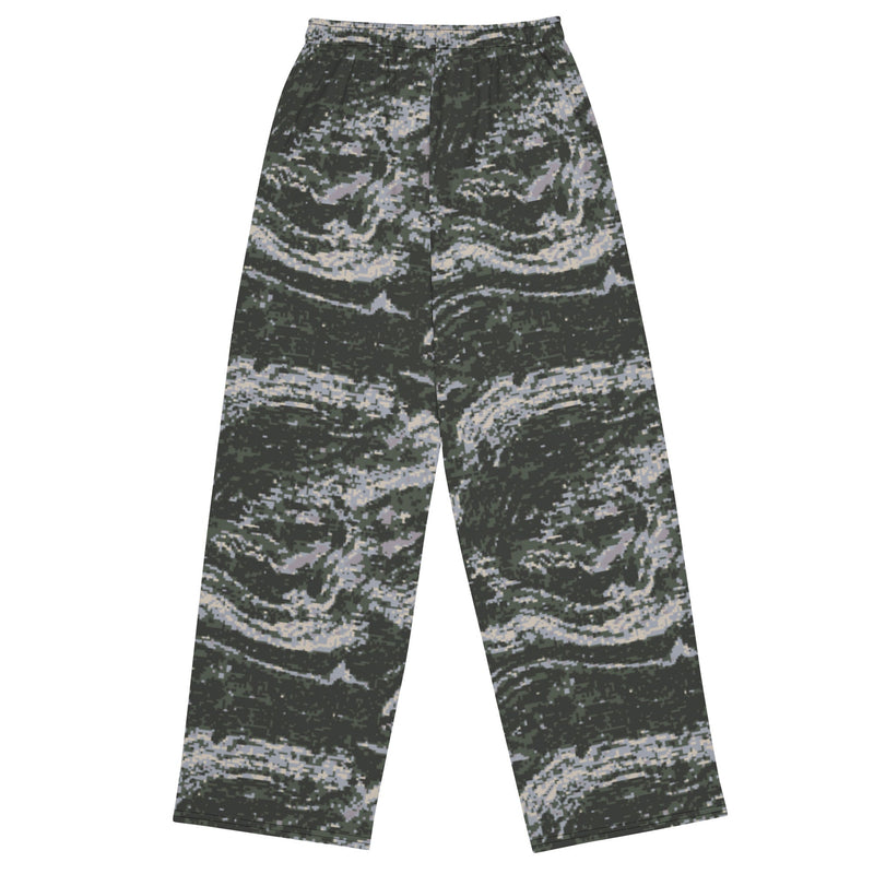 Tiger Stripe Korean Digital CAMO Unisex Wide-Leg Leisure Pants - Pant