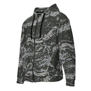Tiger Stripe Korean Digital CAMO Unisex Zip Hoodie