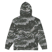 Tiger Stripe Korean Digital CAMO Unisex Zip Hoodie