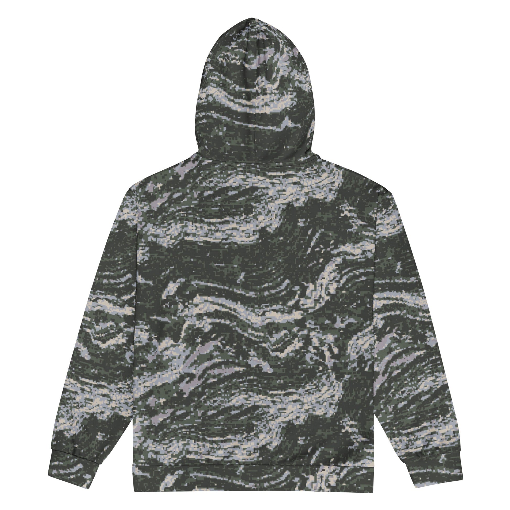 South Korean ROK Digital Tiger Stripe CAMO Unisex zip hoodie - Zip Hoodies