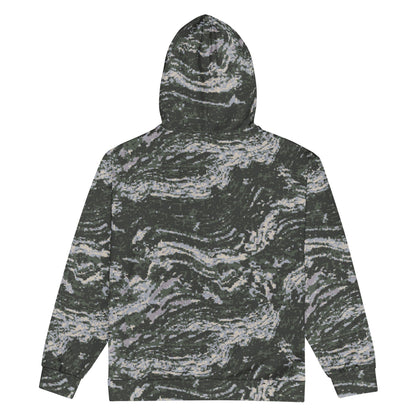 South Korean ROK Digital Tiger Stripe CAMO Unisex zip hoodie - Zip Hoodies