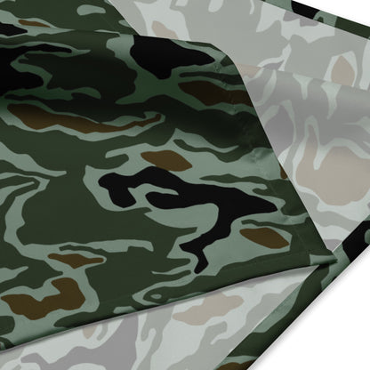 South Korean ROK Noodle Swirl CAMO bandana - Bandanas