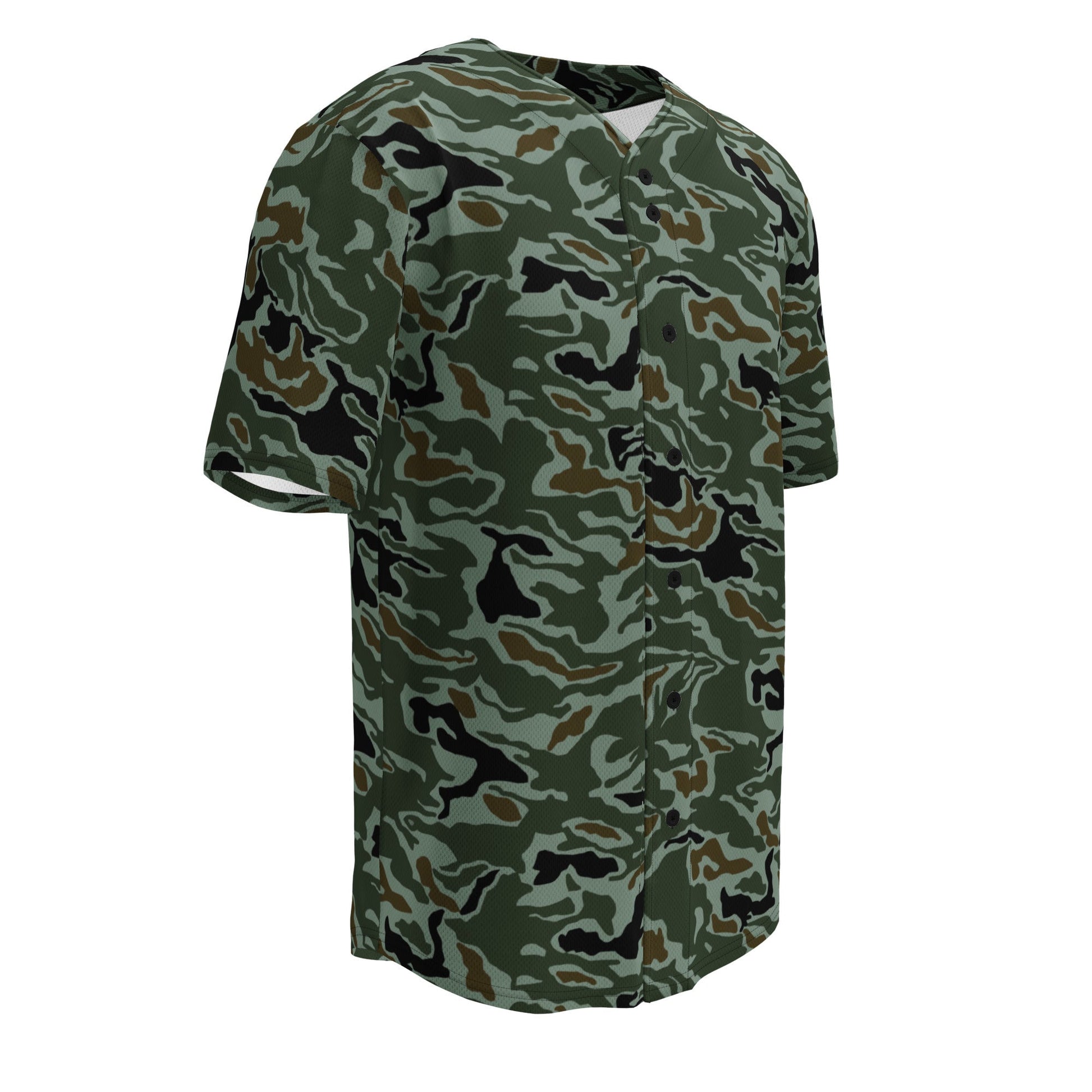 South Korean ROK Noodle Swirl CAMO baseball jersey - Baseball Jerseys