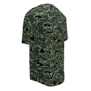 Noodle Swirl South Korean CAMO Unisex Baseball Jersey