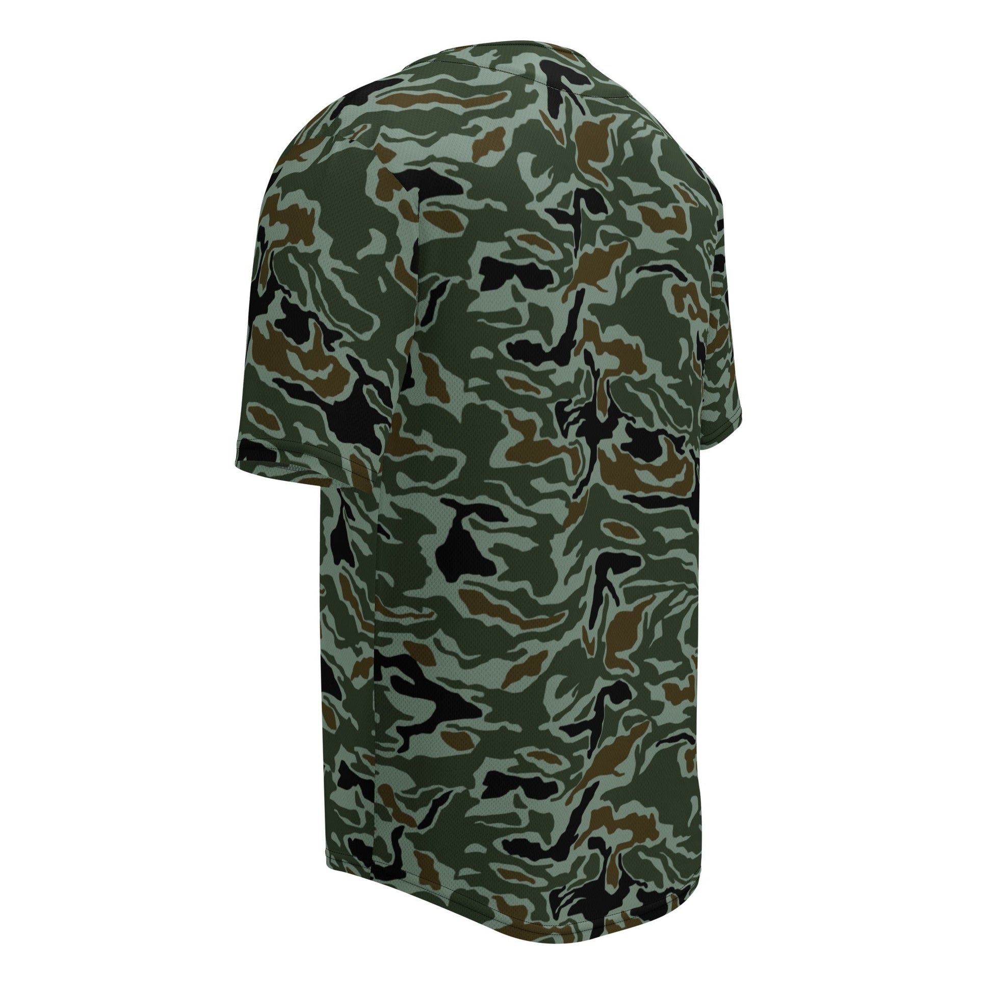 South Korean ROK Noodle Swirl CAMO baseball jersey - Baseball Jerseys
