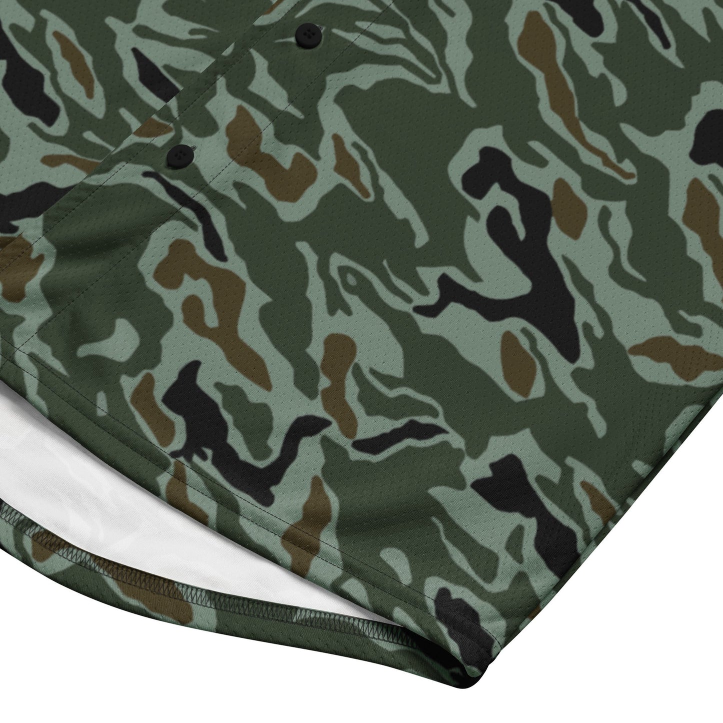 South Korean ROK Noodle Swirl CAMO baseball jersey - Baseball Jerseys