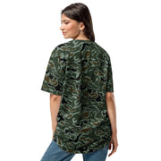Noodle Swirl South Korean CAMO Unisex Baseball Jersey