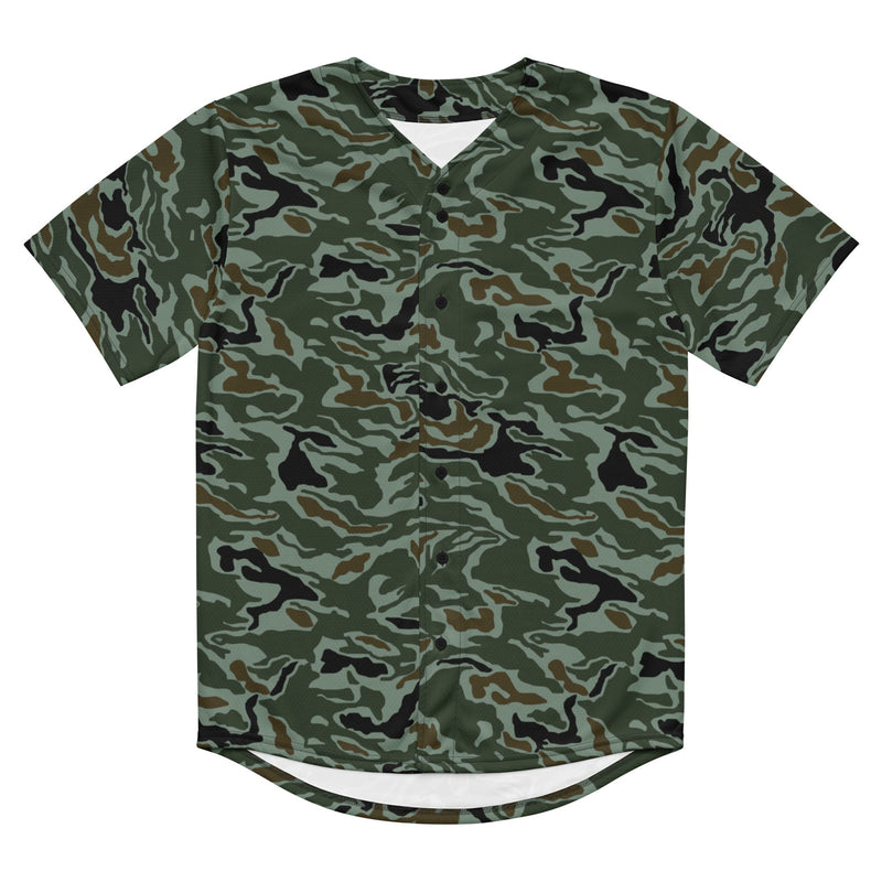 Noodle Swirl South Korean CAMO Unisex Baseball Jersey
