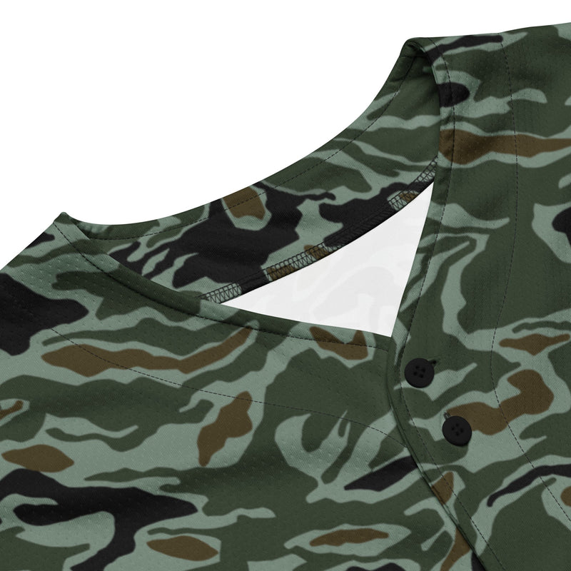 Noodle Swirl South Korean CAMO Unisex Baseball Jersey