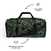 Noodle Swirl South Korean CAMO Duffle Bag