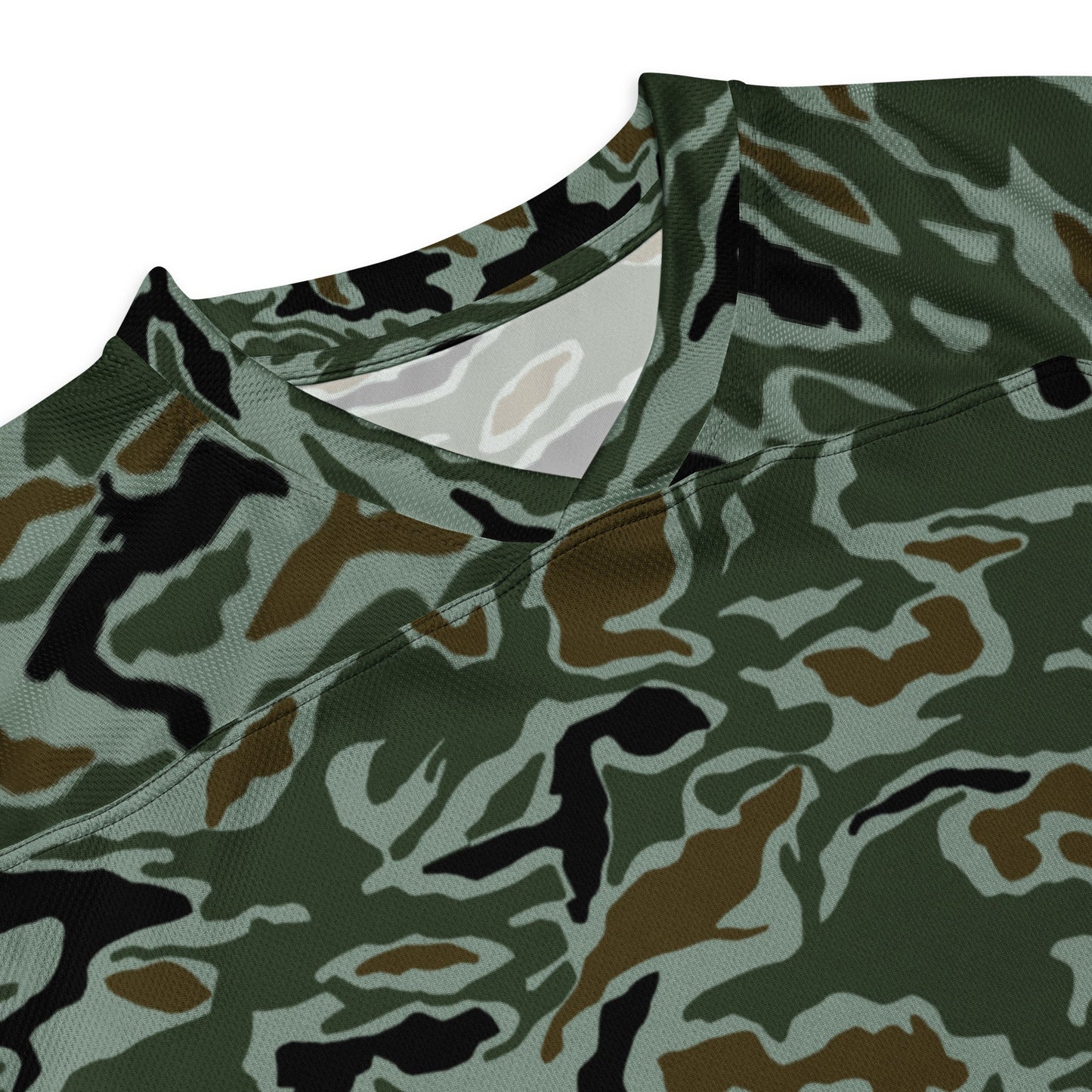 South Korean ROK Noodle Swirl CAMO hockey fan jersey - Hockey Jerseys