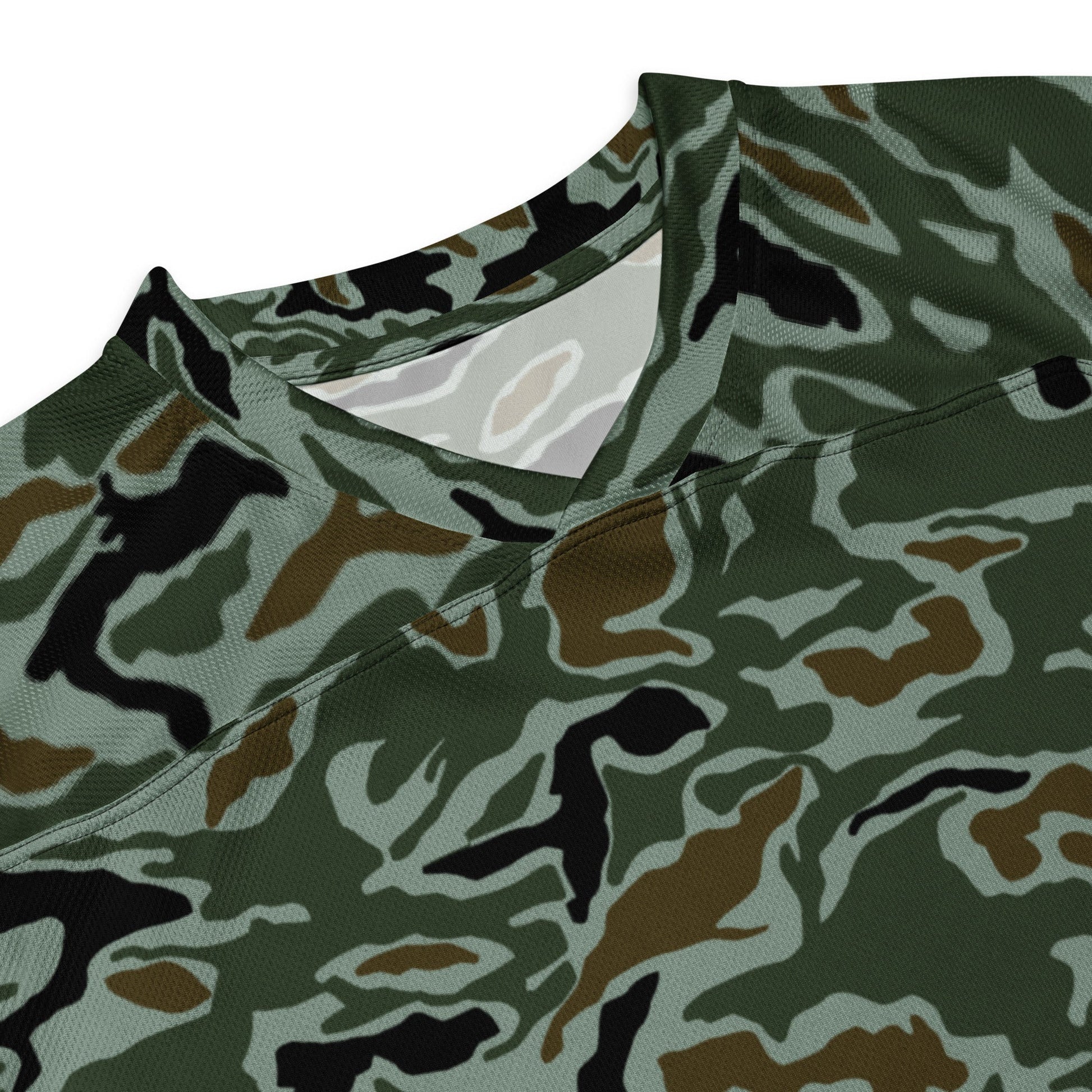 South Korean ROK Noodle Swirl CAMO hockey fan jersey - Hockey Jerseys