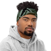 Noodle Swirl South Korean CAMO Neck Gaiter - Head