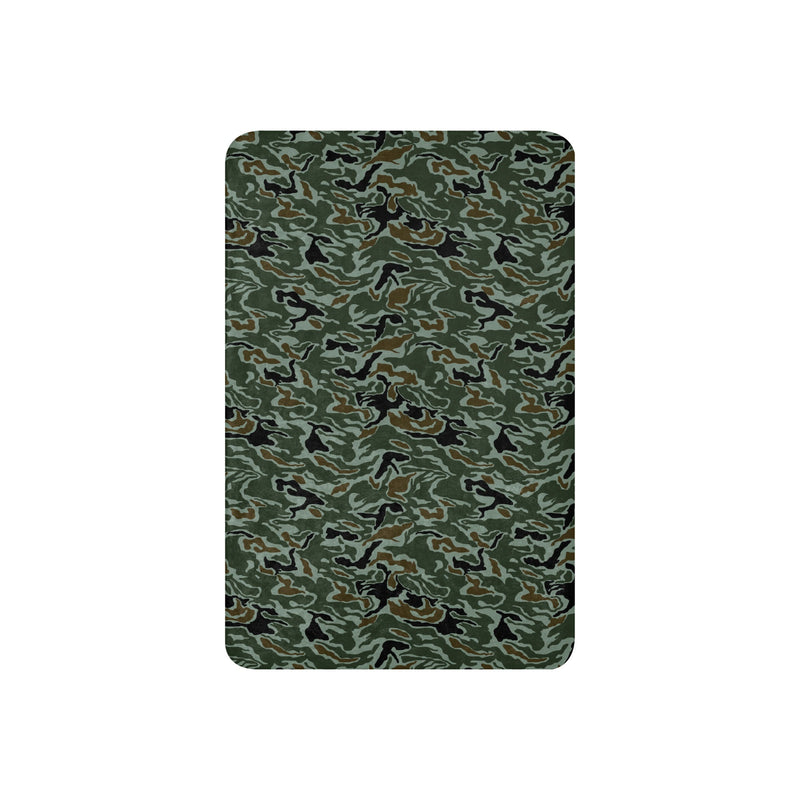 Noodle Swirl South Korean CAMO Sherpa Blanket
