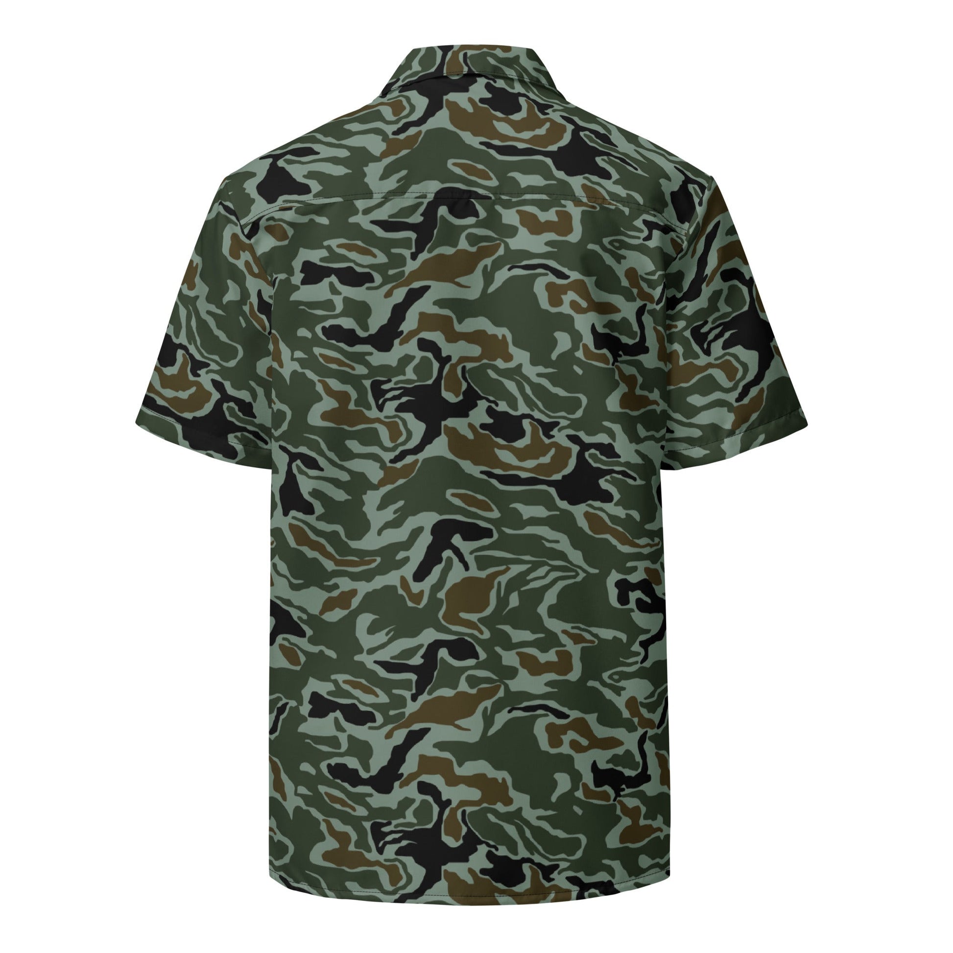 South Korean ROK Noodle Swirl CAMO Unisex button shirt - Button Shirts