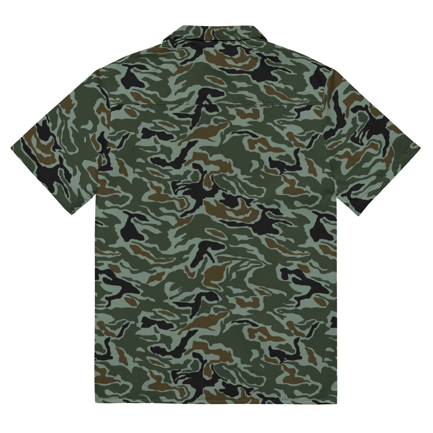 South Korean ROK Noodle Swirl CAMO Unisex button shirt - Button Shirts