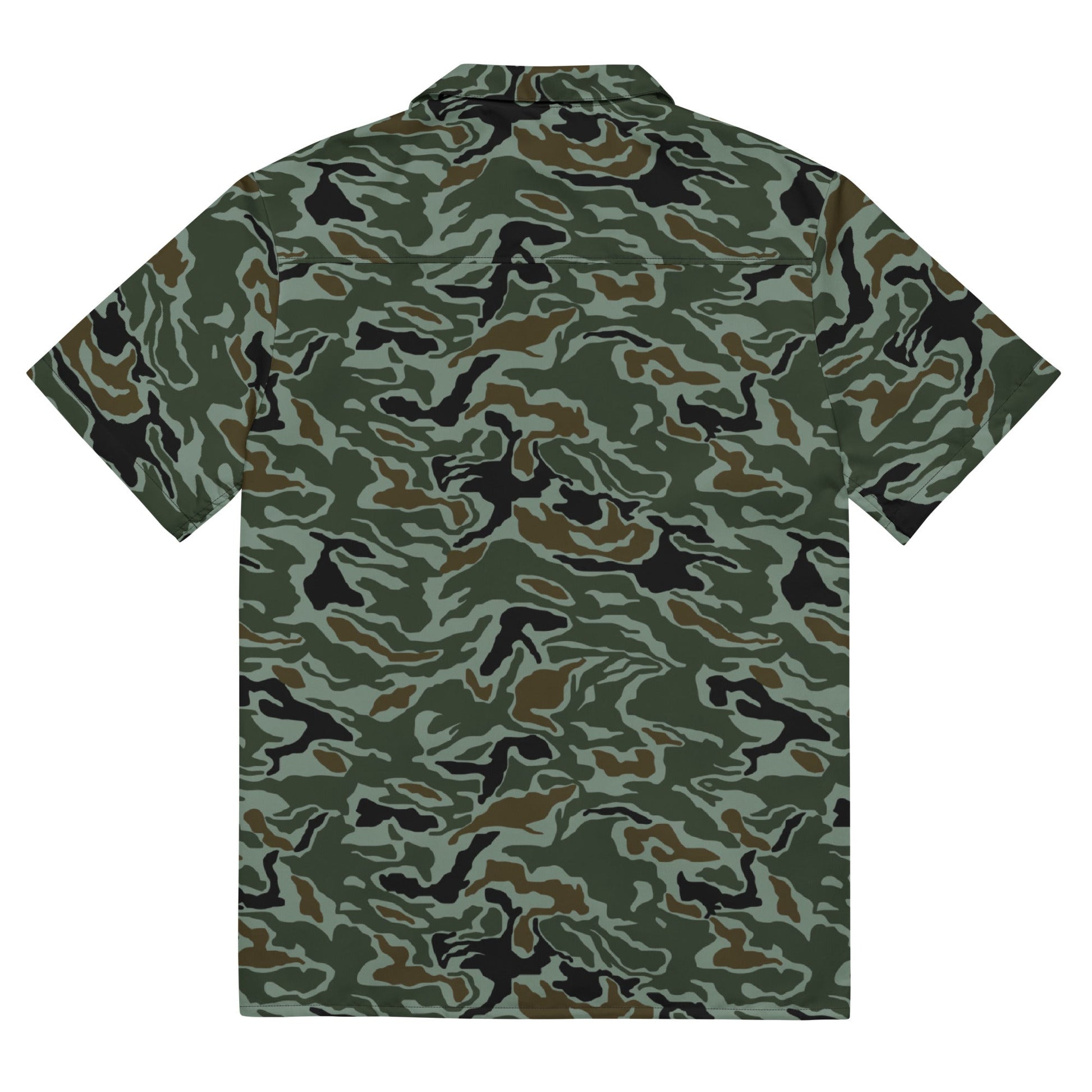 South Korean ROK Noodle Swirl CAMO Unisex button shirt - Button Shirts