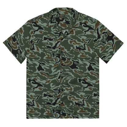 South Korean ROK Noodle Swirl CAMO Unisex button shirt - Button Shirts