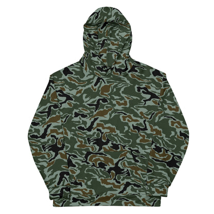 South Korean ROK Noodle Swirl CAMO Unisex Hoodie - 2XS - Hoodies