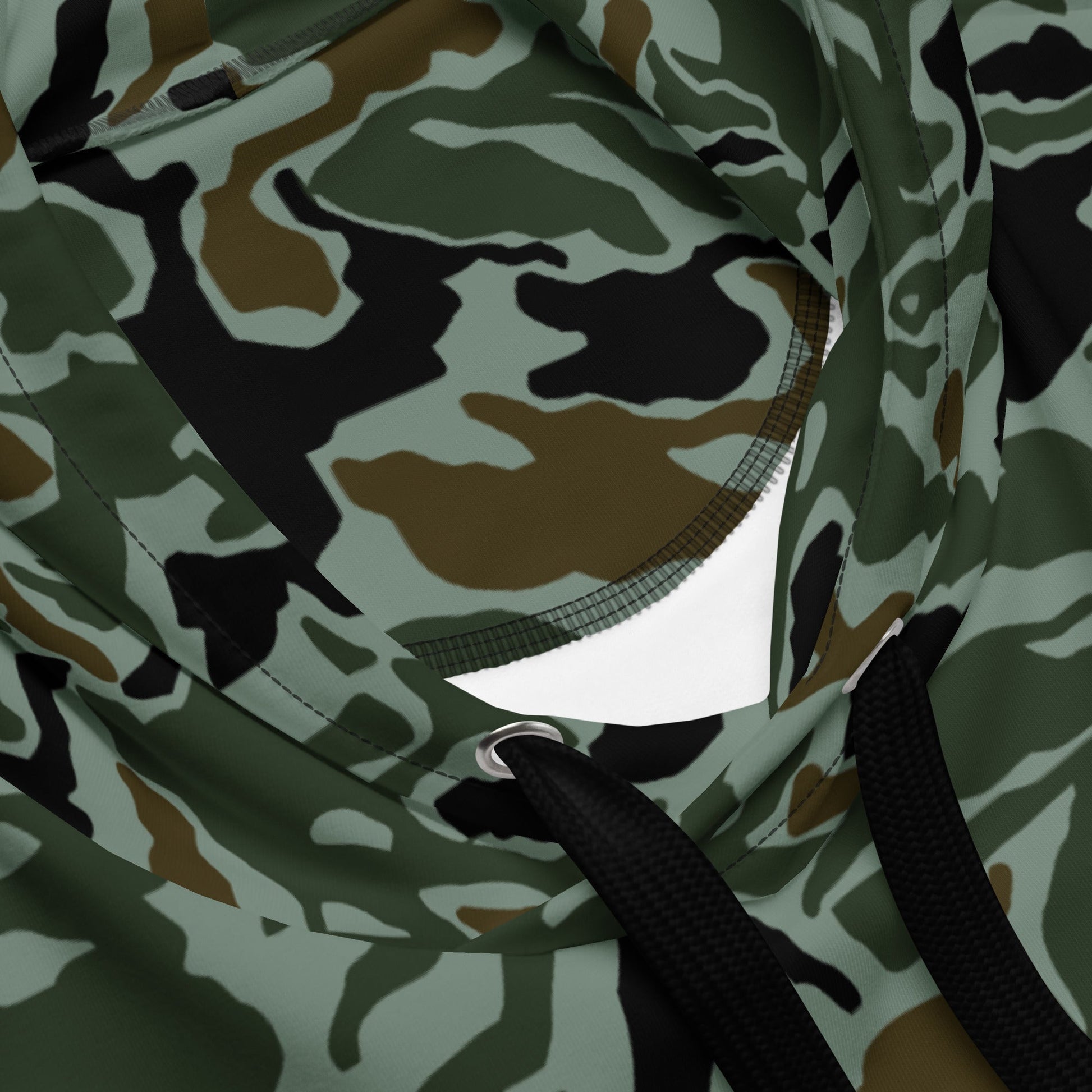 South Korean ROK Noodle Swirl CAMO Unisex Hoodie - Hoodies