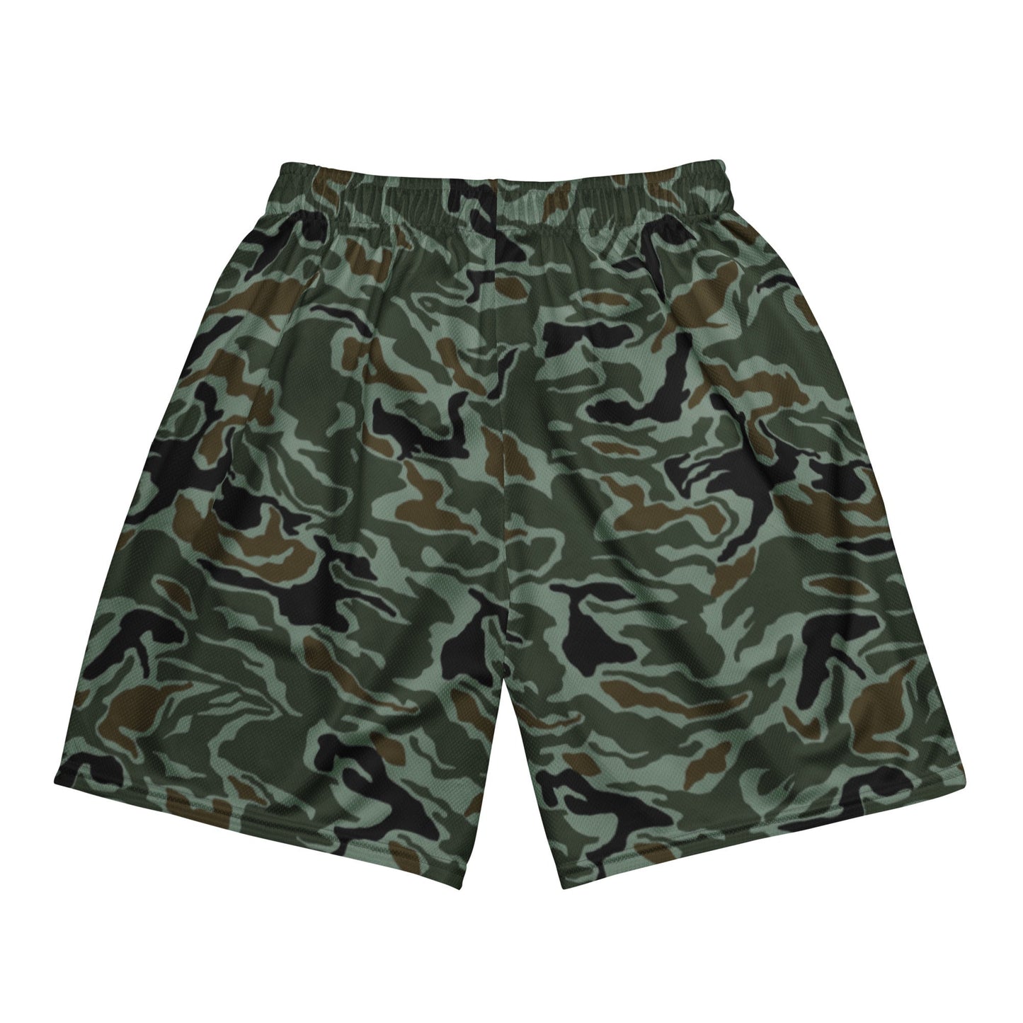 South Korean ROK Noodle Swirl CAMO Unisex mesh shorts - Mesh Shorts
