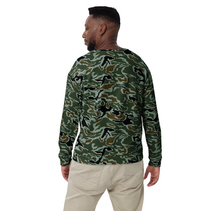 South Korean ROK Noodle Swirl CAMO Unisex Sweatshirt - Sweatshirts