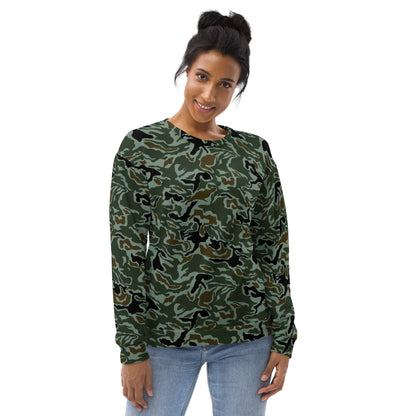 South Korean ROK Noodle Swirl CAMO Unisex Sweatshirt - Sweatshirts
