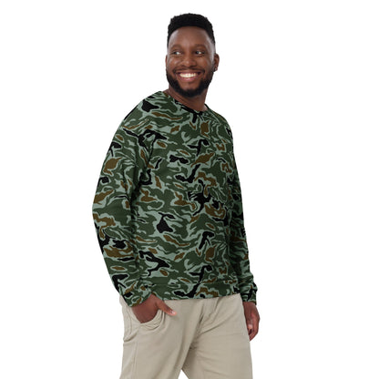 South Korean ROK Noodle Swirl CAMO Unisex Sweatshirt - Sweatshirts