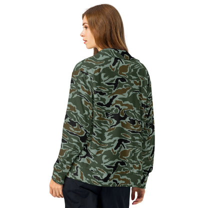 South Korean ROK Noodle Swirl CAMO Unisex track jacket - Track Jackets