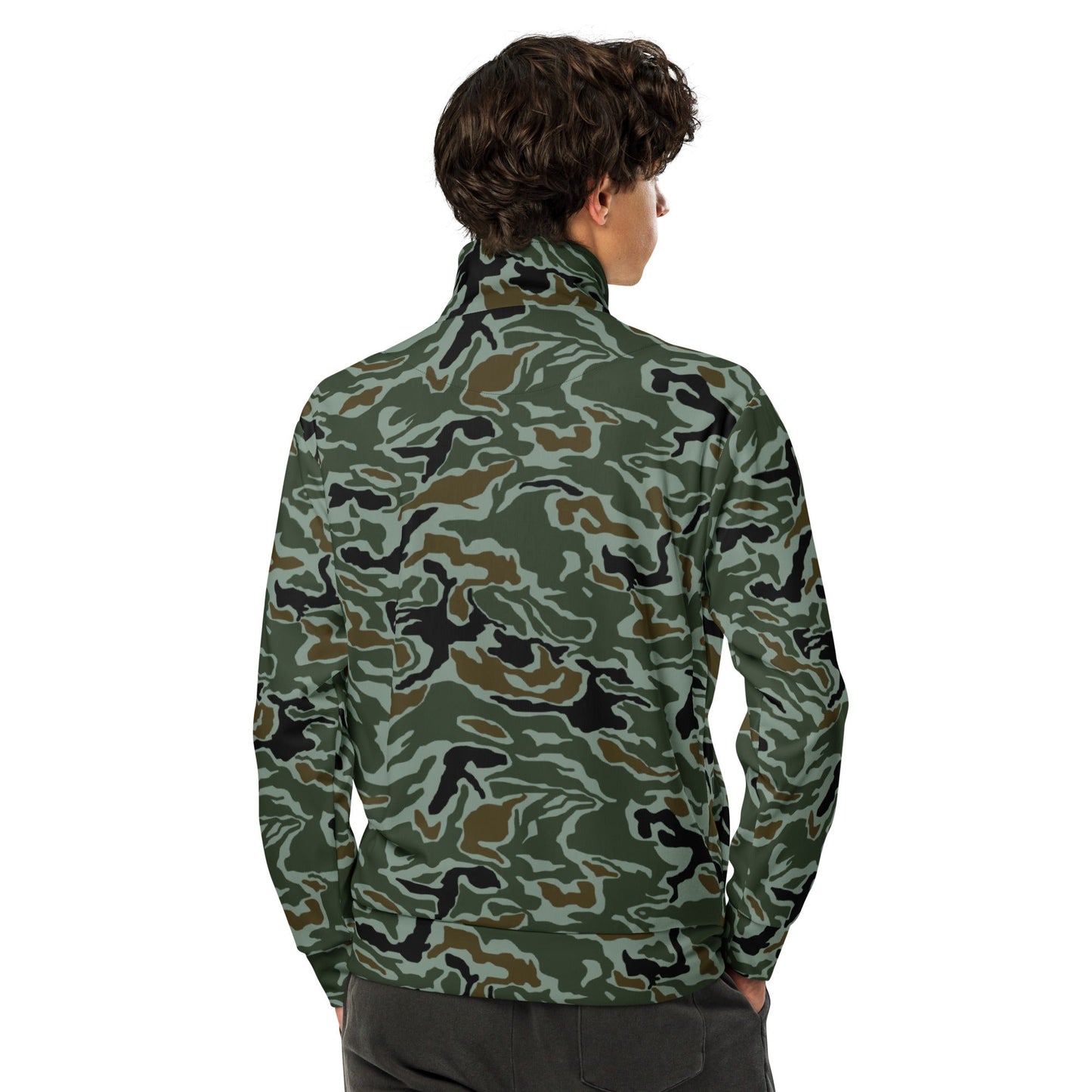 South Korean ROK Noodle Swirl CAMO Unisex track jacket - Track Jackets
