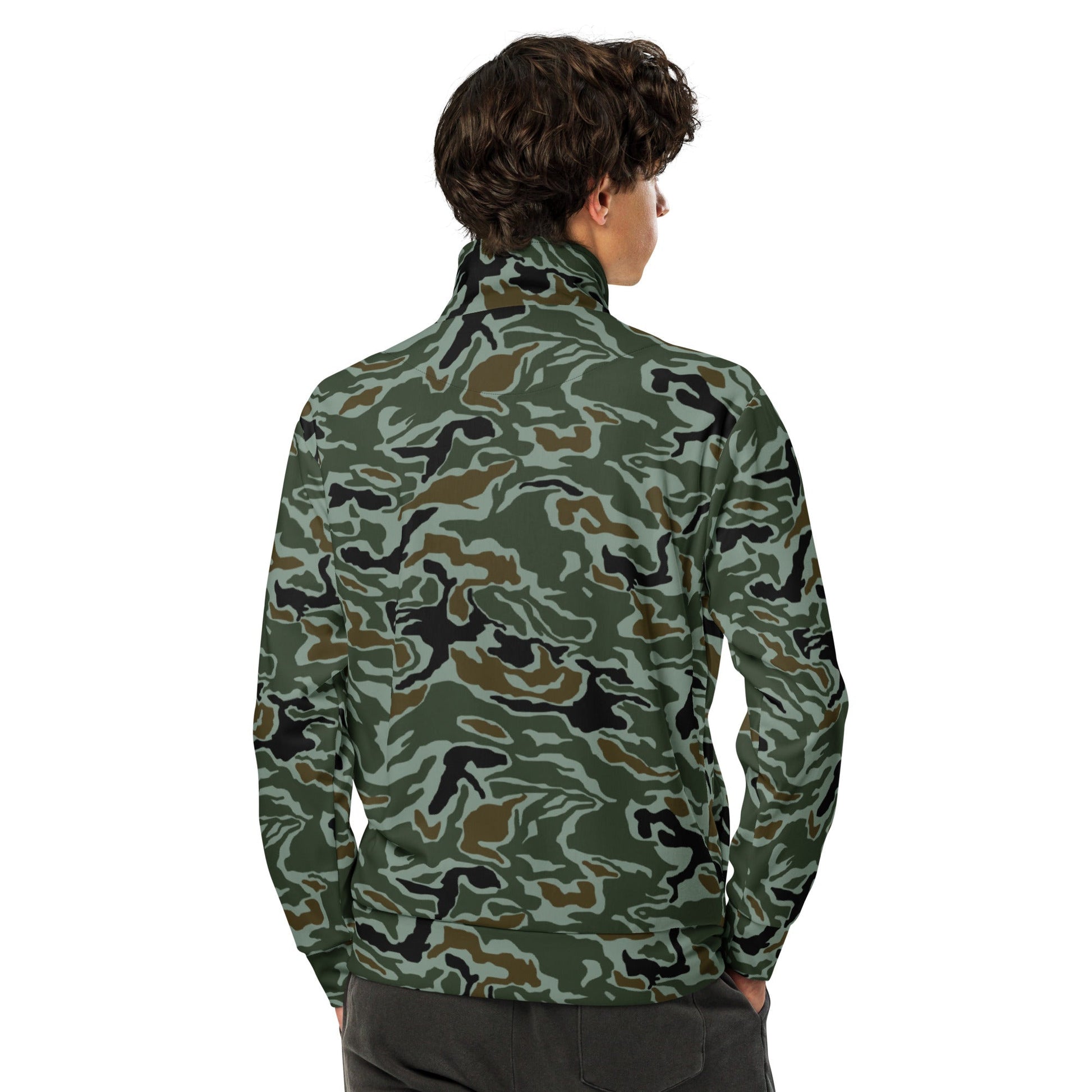 South Korean ROK Noodle Swirl CAMO Unisex track jacket - Track Jackets